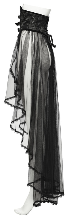 Meshrock mit Miedergürtel