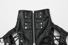 Brustfreies Top mit Schnürung