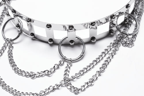 Metallgürtel mit Ketten