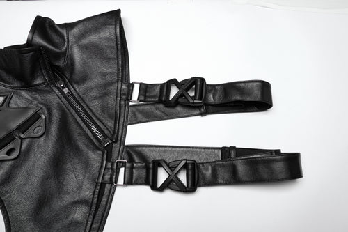 Kunstleder Schulterharness