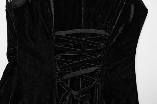 Meshkleid mit Beinausschnitt