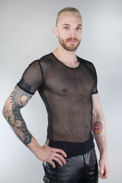 Mesh T-Shirt Short Sleeve