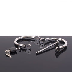 Stainless steel handcuffs