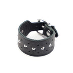 Leder Nieten Armband