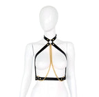 Leather Harness Gold