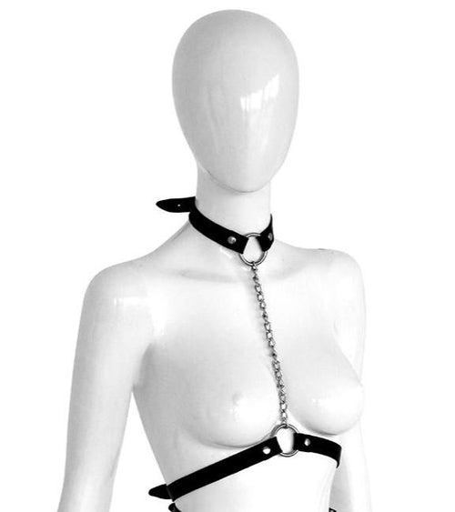 Leder Ketten Harness