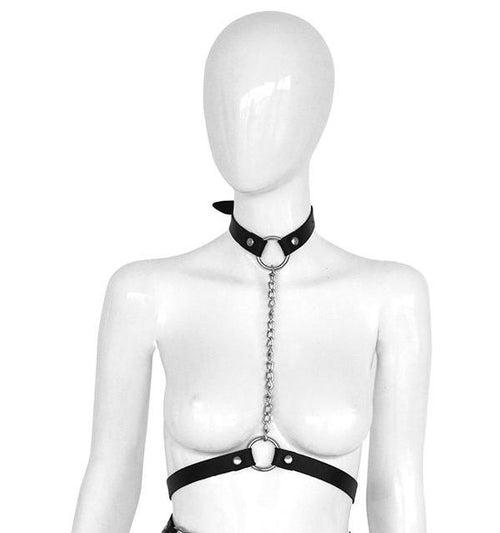 Leder Ketten Harness