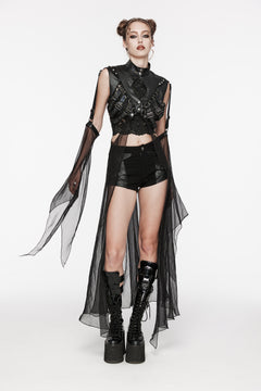 Harness-Cape und Ärmeln