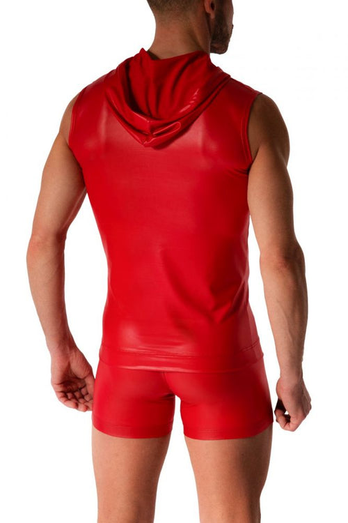 Ärmelloses Top mit Kapuze