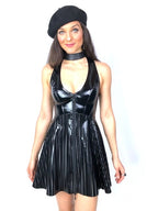 Vinyl dress A-line