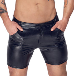 Wetlook shorts snake print