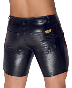 Wetlook shorts snake print