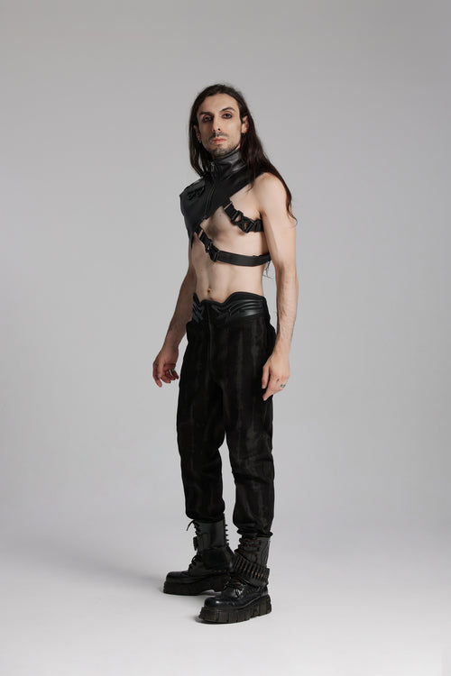 Kunstleder Schulterharness