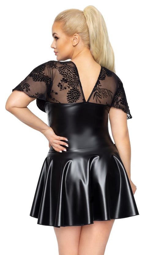 Wetlook Dress Plus Size