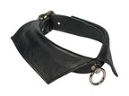 Leder Halsband mit Kragen