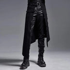 Offener Kilt mit Schnallen