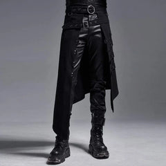 Offener Kilt mit Schnallen
