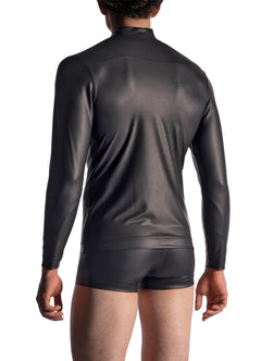 Wetlook long sleeve top