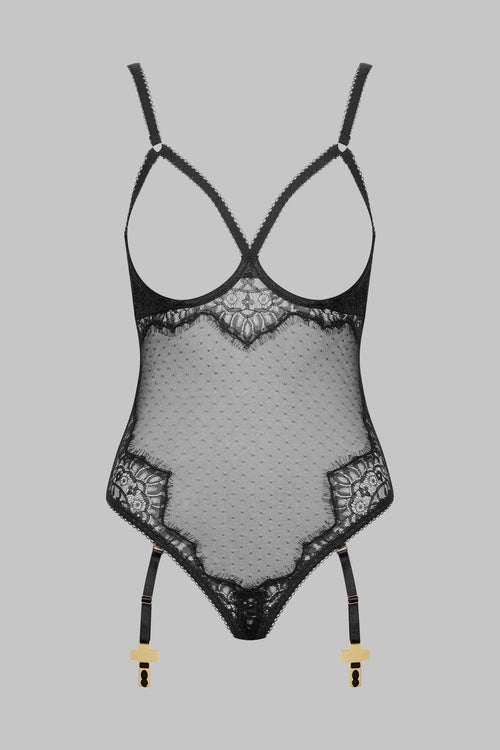 Spitzen Body mit offenem Cup