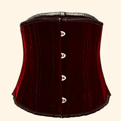 Velvet waist cincher