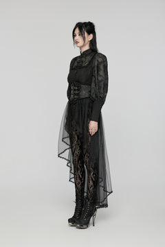 Meshrock mit Miedergürtel