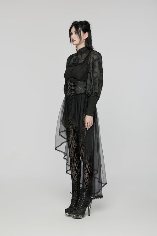 Meshrock mit Miedergürtel