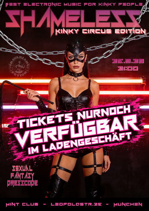 Ticket 25.09.2026 Kinky Circus by Bavarian Fetish