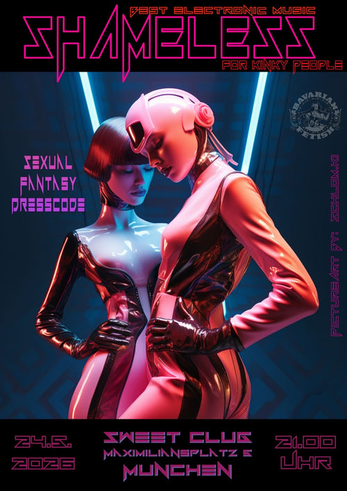 Ticket 24.05.2026 SHAMELESS-KINKY BEATS by Bavarian Fetish