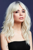 Medium length wig