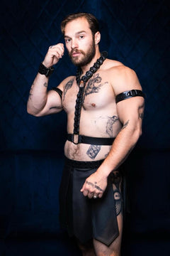 Leather harness