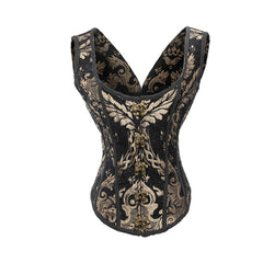 Jacquard corset top