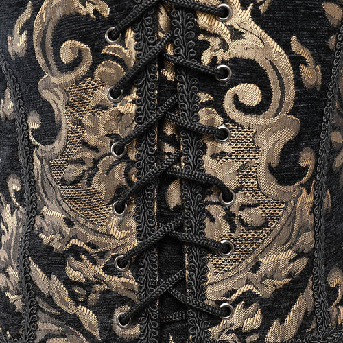 Jacquard corset top