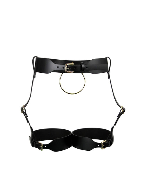 Leder O-Ring Beinharness