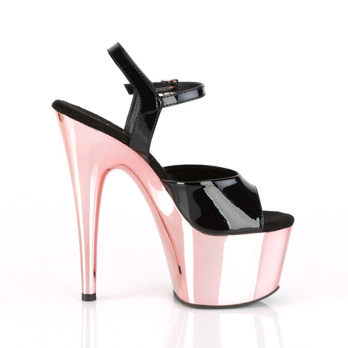 Chrom Plateau Sandale Gold