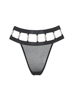 String aus Netz mit Ketten