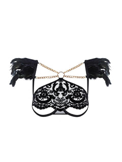 Harness-BH mit Federn und Ketten