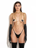 Harnesskette in Gold