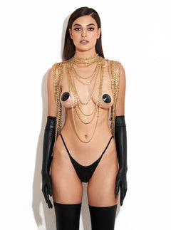 Harnesskette in Gold