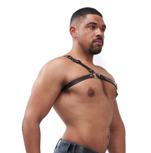 Leder Brust Harness