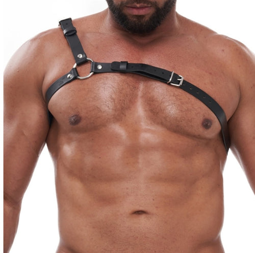 Leder Brust Harness