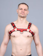 Leder Harness Rot