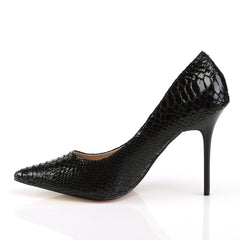 Leder Pump Snake