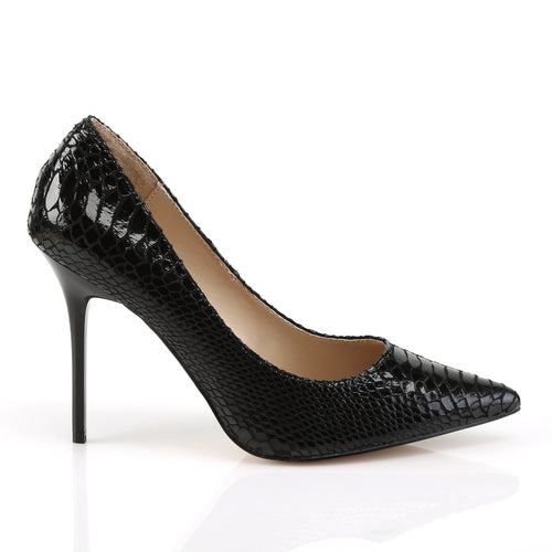 Leder Pump Snake