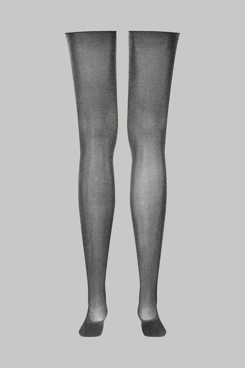 Hold-up fishnet stockings