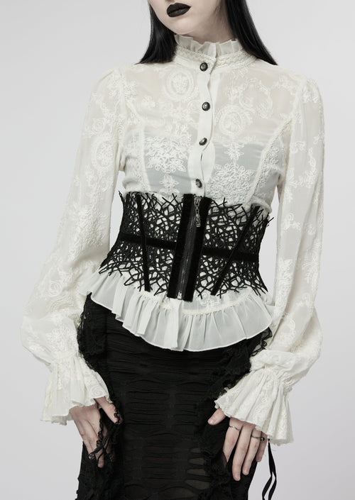 Miedergürtel mit Weinrebenmuster