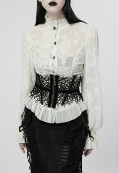 Miedergürtel mit Weinrebenmuster