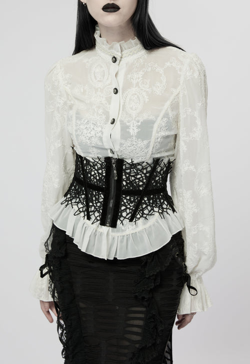 Miedergürtel mit Weinrebenmuster