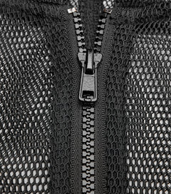 Netzjacke mit Kapuze