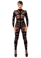 Catsuit aus Mesh