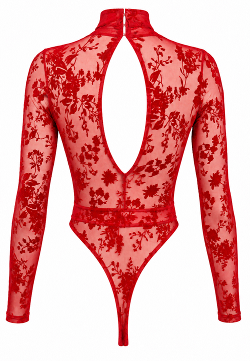 Body mit tiefem V-Ausschnitt